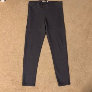Betabrand women’s gray skinny pants size M